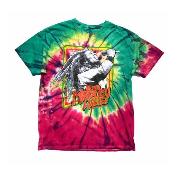 Zion Rootswear Other - Bob Marley The Wailers Tie Dye TShirt Band Tee XL